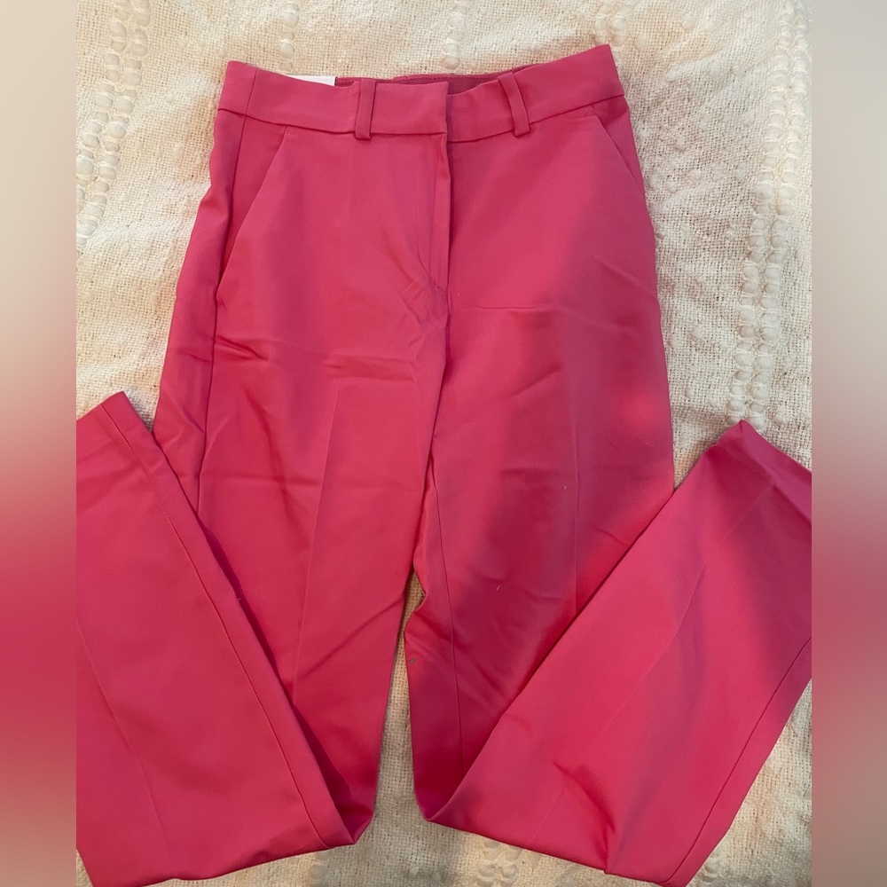 H&M hot pink pants